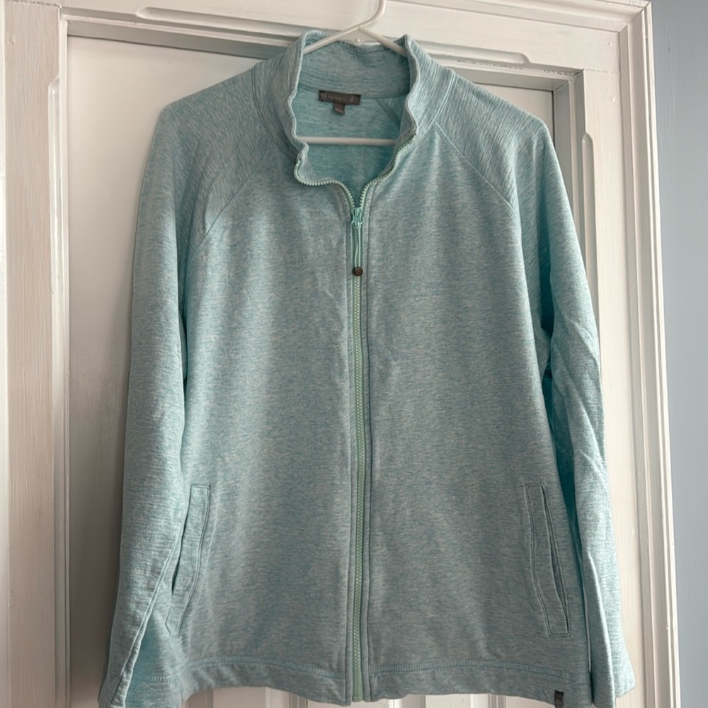 T by Talbots Mock Neck Jacket - Picture 2 of 7